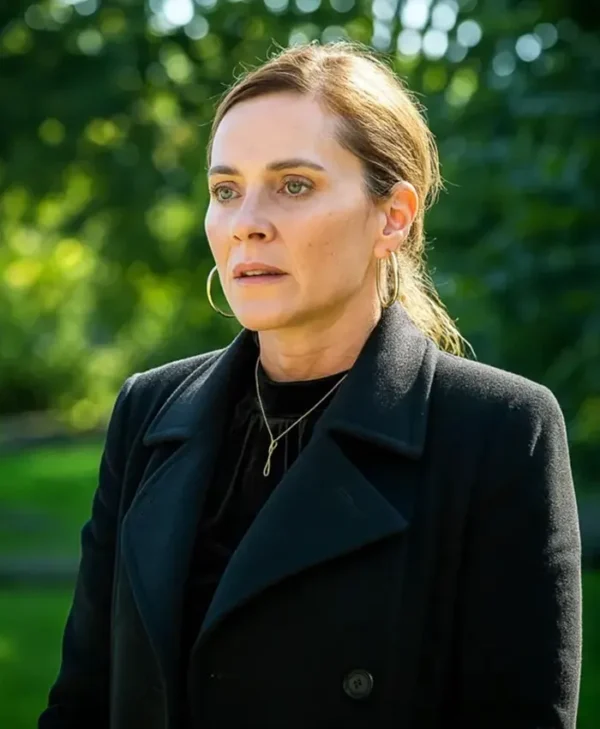 Unforgivable Anna Friel Wool Coat