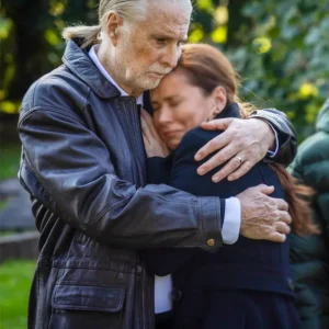 Unforgivable David Threlfall Black Leather Jacket