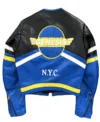Vanson Leathers Genesis Blue Motorcycle Jacket