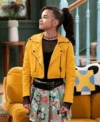 Wizards Beyond Waverly Place Billie Yellow Jacket Side