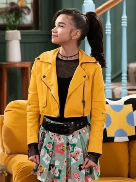 Wizards Beyond Waverly Place Billie Yellow Jacket Side