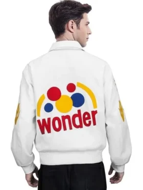 Wonder Bread Cotton Bomber Jacket Back