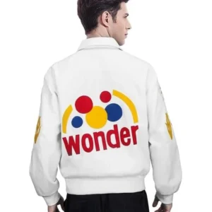 Wonder Bread Cotton Bomber Jacket Back