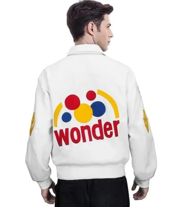 Wonder Bread Cotton Bomber Jacket Back