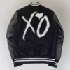 XO The Weeknd Varsity Jacket Back