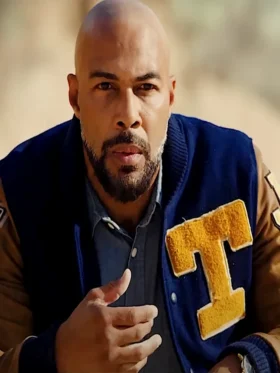 Xeno Omari Hardwick Varsity Jacket Front