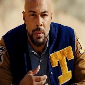 Xeno Omari Hardwick Varsity Jacket Front