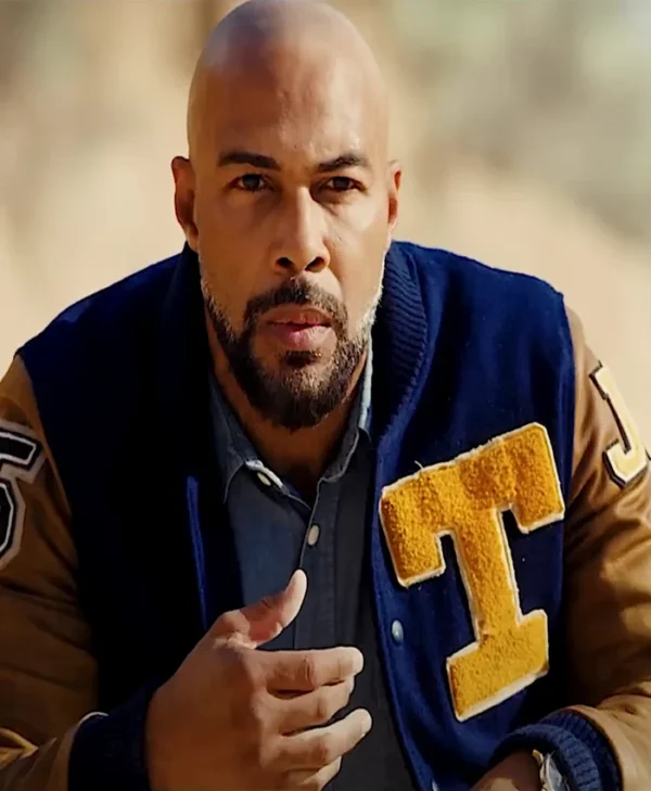 Xeno Omari Hardwick Varsity Jacket Front
