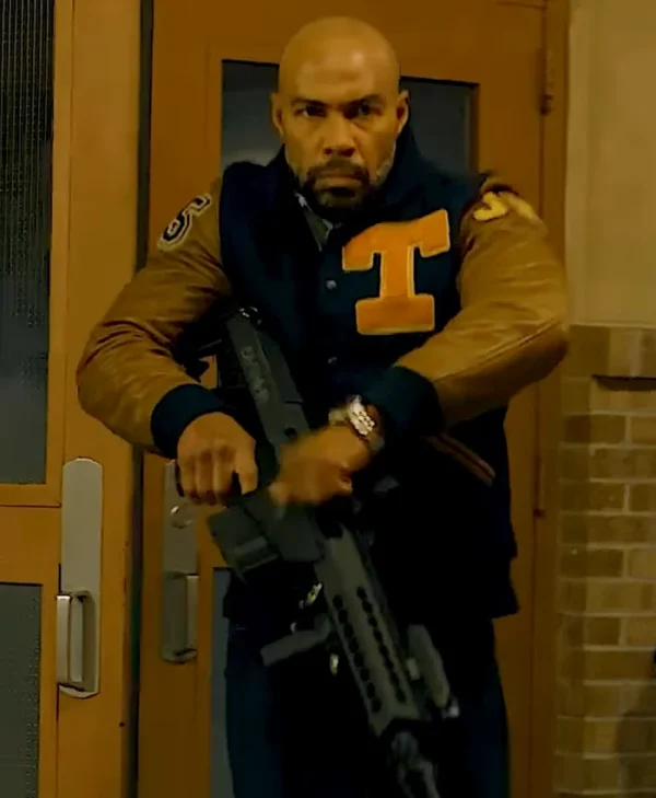 Xeno Omari Hardwick Varsity Jacket Back