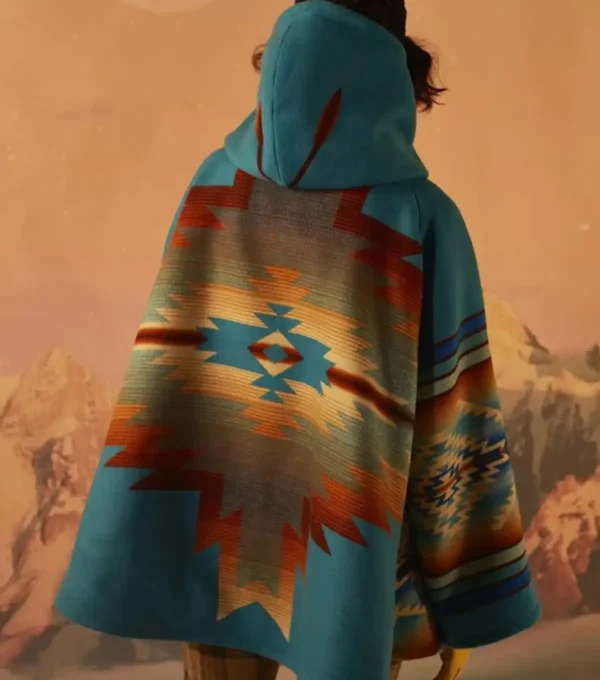 beth dutton pendleton poncho back