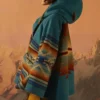 beth dutton pendleton poncho side