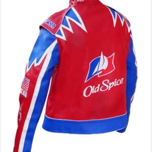 talladega nights red leather jacket Back