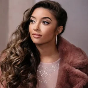 12 Dates of Christmas Faith Fernandez Fur Jacket