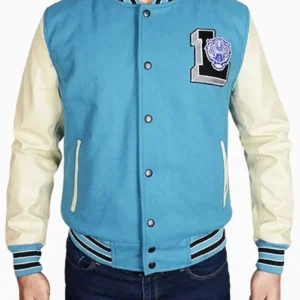 13 Reasons Why Justin Foley Varsity Jacket Back