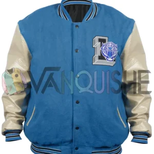 13 Reasons Why Justin Foley Varsity Jacket front