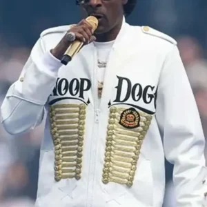 Snoop Dogg AFL Grand Final 2025 White Jacket