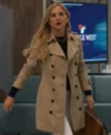 9-1-1 Nashville Jessica Capshaw Trench Coat Side
