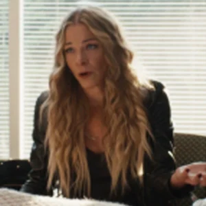 9-1-1 Nashville S01 LeAnn Rimes Black Leather Jacket Front