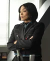 9-1-1 S09 Angela Bassett Cropped Jacket Front