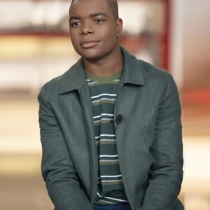 9-1-1 S09 Elijah M. Cooper Grey Jacket