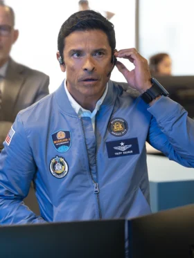 9-1-1 S09 Mark Consuelos Bomber Jacket