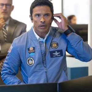9-1-1 S09 Mark Consuelos Bomber Jacket