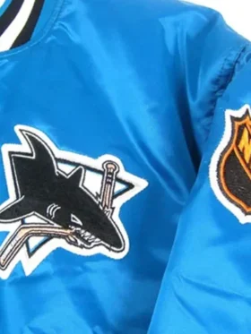 90s San Jose Sharks Blue Starter Jacket