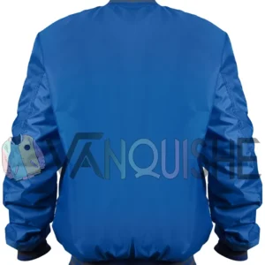 90s San Jose Sharks Blue Starter Jacket back