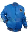 90s San Jose Sharks Blue Starter Jacket right
