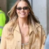 A Big Bold Beautiful Journey Margot Robbie Suede Jacket