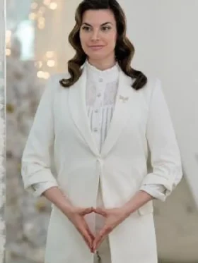 A Christmas Angel Match 2025 Meghan Ory Blazer