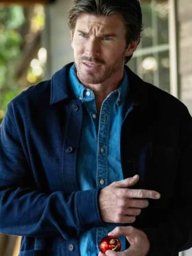 A Christmas Prayer Christopher Russell Blue Jacket Side