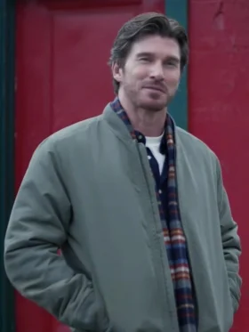 A Christmas Prayer Christopher Russell Bomber Jacket Side