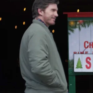 A Christmas Prayer Christopher Russell Bomber Jacket Front