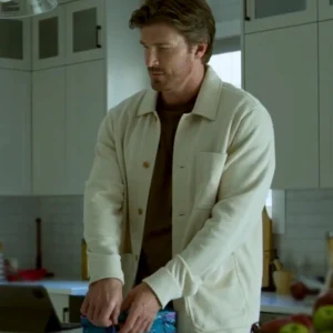 A Christmas Prayer Christopher Russell White Wool Jacket Side