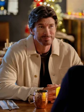 A Christmas Prayer Christopher Russell White Wool Jacket