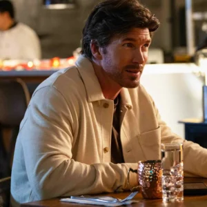 A Christmas Prayer Christopher Russell White Wool Jacket Front