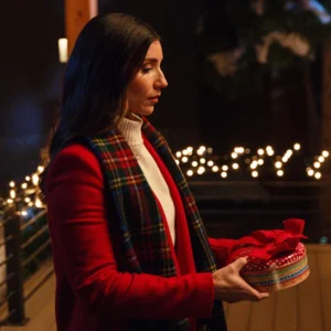 A Christmas Prayer Shae Robins Red Wool Coat