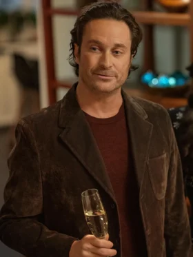 A Merry Little Ex-Mas Oliver Hudson Brown Blazer