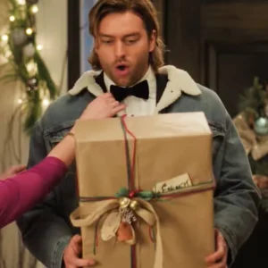 A Merry Little Ex-Mas Pierson Fode Shearling Denim Jacket Side