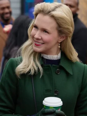 A Newport Christmas Ginna Claire Green Coat