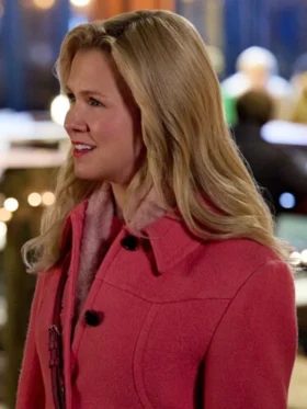 A Newport Christmas Ginna Claire Mason Pink Coat