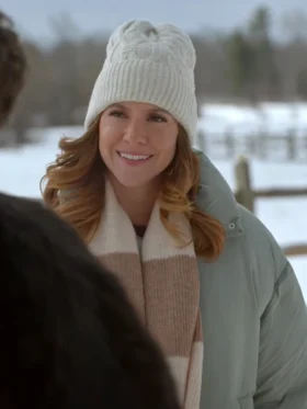 A Royal Christmas Tail Brittany Underwood Puffer Jacket