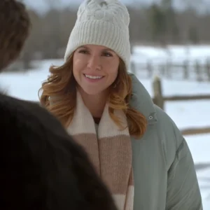 A Royal Christmas Tail Brittany Underwood Puffer Jacket