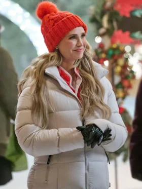 A Royal Montana Christmas Fiona Gubelmann Puffer Coat Side