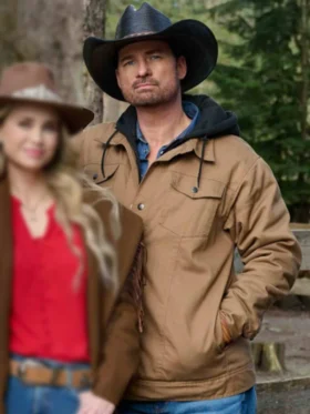 A Royal Montana Christmas Warren Christie Cotton Jacket Side