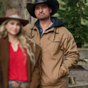 A Royal Montana Christmas Warren Christie Cotton Jacket Side