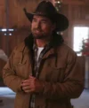 A Royal Montana Christmas Warren Christie Brown Cotton Jacket