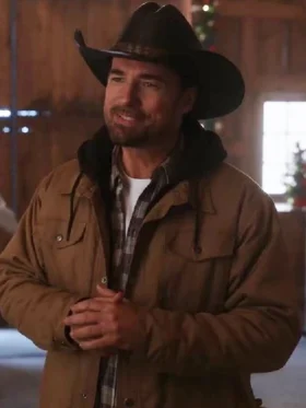 A Royal Montana Christmas Warren Christie Brown Cotton Jacket