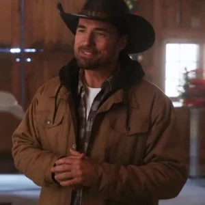 A Royal Montana Christmas Warren Christie Brown Cotton Jacket